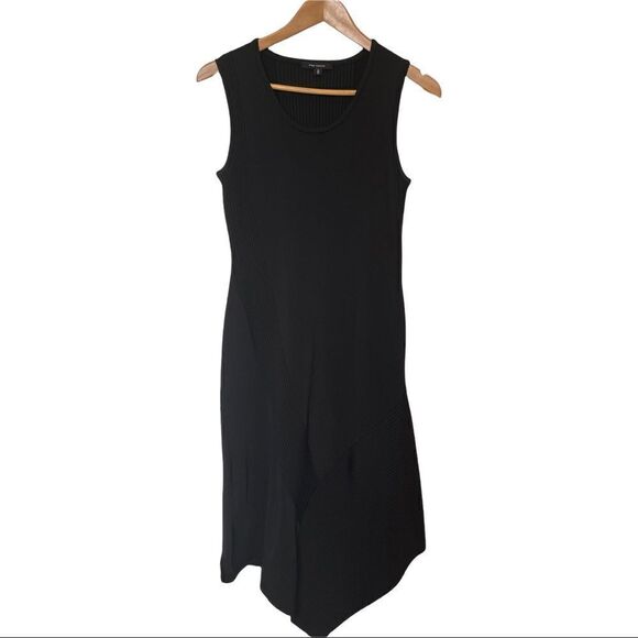 Pink Tartan asymmetrical knit dress - Picture 3 of 10